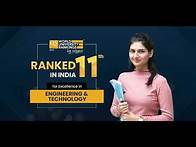 Video thumbnail for QS World University Ranking Engineering & Technology -Chandigarh University