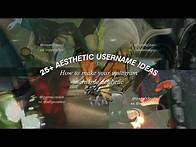 Video thumbnail for 25+ Aesthetic Username Ideas for Instagram | Aesthetic Username Ideas ✨☁️