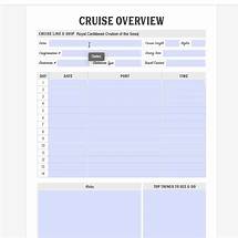 Video thumbnail for Ultimate Cruise Planner Bundle, Editable Cruise Schedule, Ink Saver, Cruising Planner Printable, Vacation Planner Template, Digital Download - Etsy