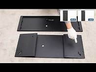 Video thumbnail for 3 Drawer Lateral File Cabinet with Lock | Installation Guide
