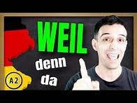 Video thumbnail for How to use "weil" EXPLAINED | Konjunktion WEIL erklärt | Learn German A2
