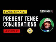 Video thumbnail for Conjugating regular verbs in Spanish ✏️ Present tense Spanish conjugations