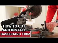 Video thumbnail for How To Cut And Install Baseboard Trim - Ace Hardware
