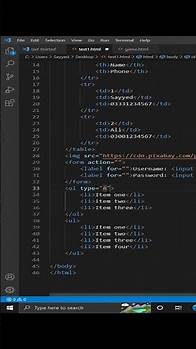 Video thumbnail for List in HTML - Alphabetical Order List