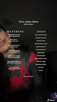 Video thumbnail for Creative TikTok Username Ideas for Girls and Boys