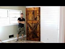 Video thumbnail for The $40 Barn Door - Easy DIY Project