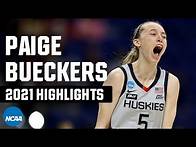 Video thumbnail for Paige Bueckers 2021 NCAA tournament highlights