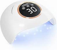 Video thumbnail for 72W UV LED Nail Lamp Light Dryer for Nails Gel Polish with 18 Beads 3 Timer Setting & LCD Touch Display Screen, Auto Sensor, Professional Nails, White………