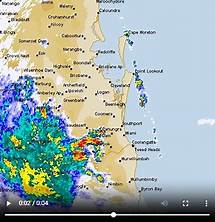 Video thumbnail for Radar loop for the last eight hours