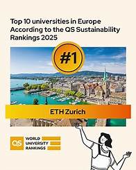 Video thumbnail for Attending a sustainability-focused university can be one of the best decisions for your future and the planet. ETH Zürich, ranked 2nd globally, is leading the way in Europe this year after a remarkable rise from bein