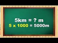 Video thumbnail for Mathematics - Grade 5: Measurements - Lengths