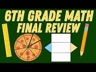 Video thumbnail for 6th Grade Math Final Exam Review | Full Crash Course + Practice Test