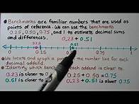 Video thumbnail for 5th Grade Math 3.7, Estimate Decimal Sums & Differences
