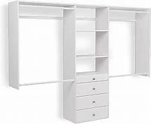 Video thumbnail for Easy Track OK7272 Deluxe Tower Closet Storage Wall Mounted Wardrobe Organizer Kit System with Shelves and Drawers for Bedroom with Hardware, White