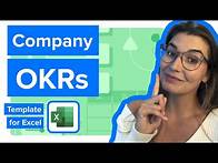 Video thumbnail for OKR template Excel (plan and track Objectives & Key Results)