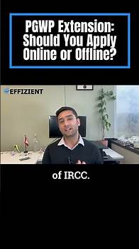 Video thumbnail for IRCC Says Paper Only for PGWP Extension – Should You Still Apply Online?