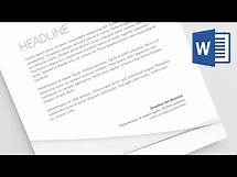 Video thumbnail for Creating a formal business letter in Microsoft Word - Word 2016 Tutorial [3/52]