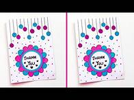 Video thumbnail for Thank you Card | Easy & Beautiful Thank you Card for Teachers | White Paper Thank you Card Idea