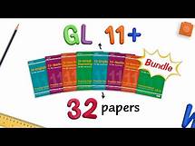 Video thumbnail for CGP’s impressive 11+ GL Practice Paper Bundle — 32 realistic papers across 8 packs!