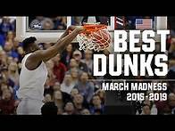 Video thumbnail for Best March Madness dunks in the last five seasons (2015-19)
