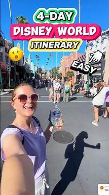 Video thumbnail for EASY 4-Day Disney World Itinerary! 😮🏰 (Disney World Vacation Planning Tips)