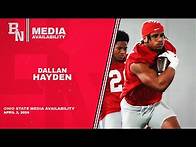 Video thumbnail for Ohio State: Dallan Hayden Shares Thoughts on Redshirting in 2023