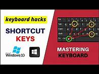 Video thumbnail for Mastering Windows 10 Keyboard Shortcut Keys - Windows 10 Shortcut Keys You Must Know!