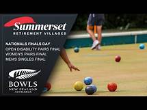 Video thumbnail for 2025 | Summerset National Singles & Pairs | Finals Day