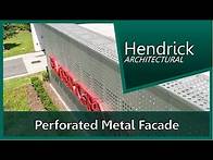 Video thumbnail for ▶ Perforated Metal Facade - Architectural Sheet Metal Work