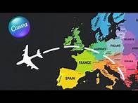 Video thumbnail for Travel Map Animation Tutorial | Flight Route Motion Graphics in Canva