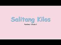 Video thumbnail for Salitang-Kilos | Pandiwa Grade 1