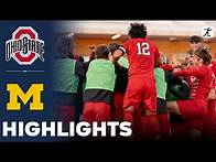 Video thumbnail for Ohio State vs Michigan | Big Ten Soccer Championship Final | Highlights - November 17, 2024