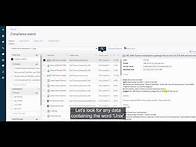 Video thumbnail for Feature Demo: Metallic eDiscovery Office 365 Compliance Search