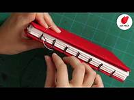 Video thumbnail for Coptic Stitch Bookbinding for Beginners: Step by Step Demo