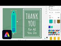 Video thumbnail for How to Make Custom Thank You Cards With Adobe Express | Adobe Creative Cloud