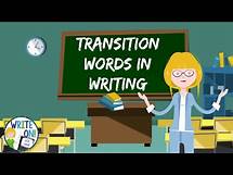 Video thumbnail for How to Teach Transition Words in Writing - Instructional Video - Flipped Classrooms or In Class