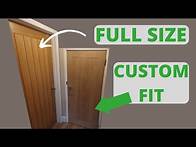 Video thumbnail for How to Cut an Oak Veneer Door #howdensdoors #carpentry #woodworking #tips