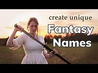 Video thumbnail for the ultimative guide for creating fantasy names - my favorite tipps