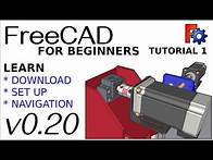 Video thumbnail for FreeCAD 0.20 For Beginners | 1 | Setup , preferences and navigation | Easy Tutorial for Learning CAD