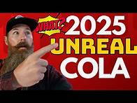 Video thumbnail for Projections are in on Pay Raise 2025 COLA. Social Security Veterans Benefits