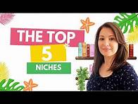 Video thumbnail for My Top 5 Most Profitable KDP Niches to Boost your Amazon Income: Focus on These Book Types