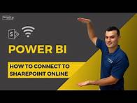 Video thumbnail for Power BI: How To Connect To SharePoint Online