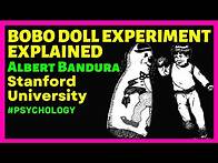 Video thumbnail for The Bobo Doll Experiment By Albert Bandura | Social Learning Theory | Psychology