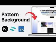 Video thumbnail for How to Add Gradient, Grid and Dots Background using Tailwind CSS