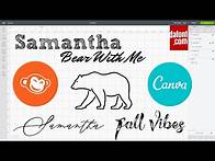 Video thumbnail for How To Make FREE Custom SVG Files For Cricut Design Space