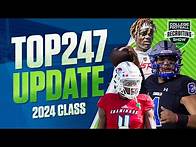 Video thumbnail for The College Football Recruiting Show: Top247 Rankings Update | TOP PLAYERS in 2024 CLASS 🚨