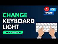 Video thumbnail for How to Change Keyboard Light on ASUS Laptop