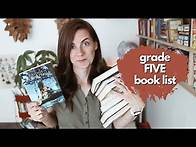 Video thumbnail for 📙 GRADE 5 BOOK LIST 📙 middle grade books I'm recommending my 5th grader read in our homeschool