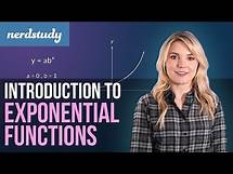 Video thumbnail for Introduction to Exponential Functions - Nerdstudy