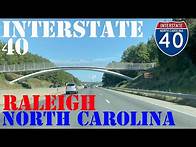 Video thumbnail for I-40 East - Raleigh - Durham - North Carolina - 4K Highway Drive